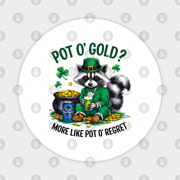 Lucky Vibes: Celebrate St. Patrick’s Day in Style Magnet by Steve